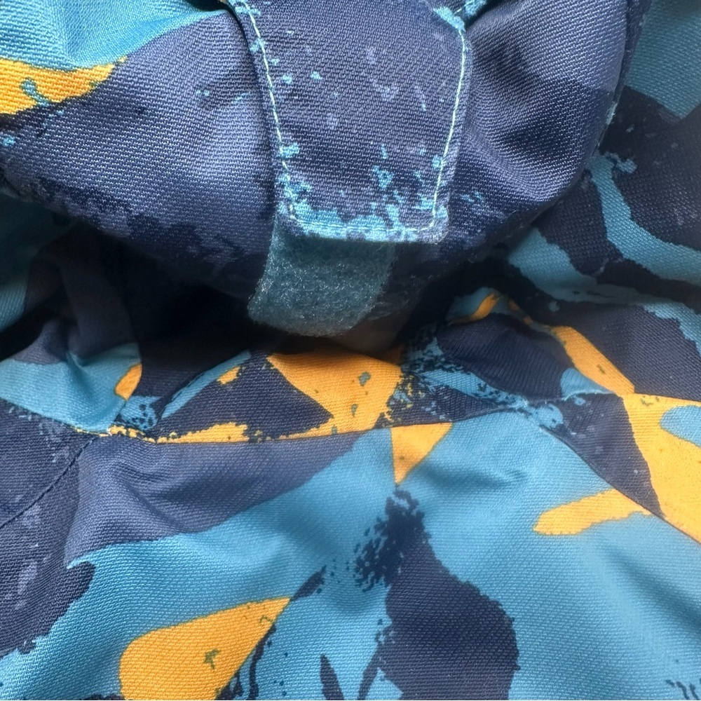 Columbia Whirlibird II Interchange Jacket Blue & Orange Camo Size 7 - Picture 15 of 16